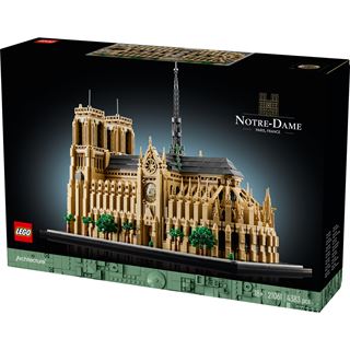 LEGO Architecture 21061 Notre-Dame de Paris, Architektur Modellbausatz