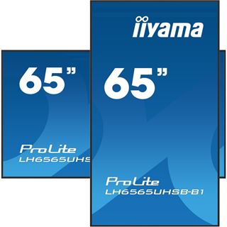 64,5" (163,90cm) iiyama ProLite LH6565UHSB-B1 schwarz 3840x2160