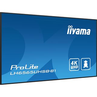 64,5" (163,90cm) iiyama ProLite LH6565UHSB-B1 schwarz 3840x2160