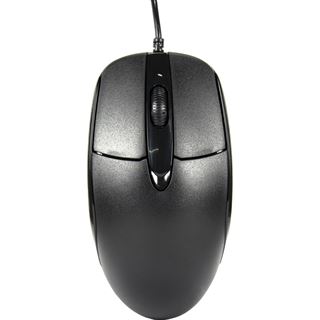 Inter-Tech KB-101DE USB schwarz