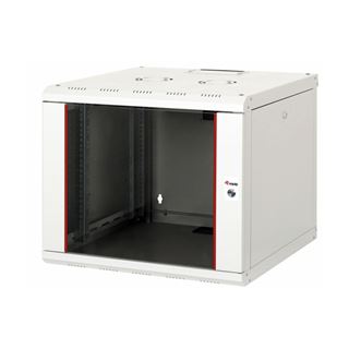 Equip Serverschrank 19" 09U 600x600mm Glast&uuml;r grau
