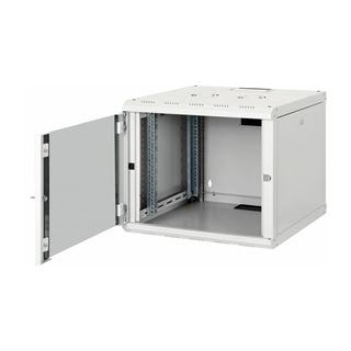 Equip Serverschrank 19" 09U 600x600mm Glast&uuml;r grau