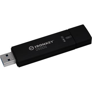 64GB Kingston IronKey D500S FIPS 140-3 Lvl 3 Pending AES-256