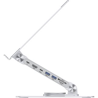 Conceptronic Laptop Halterung inkl 7-in-1 Docking Station si