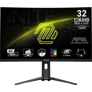 32" (81,28cm) MSI MAG 321CUPDE schwarz 3840x2160 1xDisplayPort