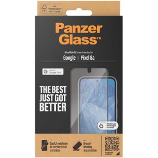 PanzerGlass Screen Protector Google Pixel 8a Ultra-Wide Fit