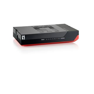 LevelOne GSW-0807 Gigabit Switch 8 Port 10/100/1000 Mbps 1