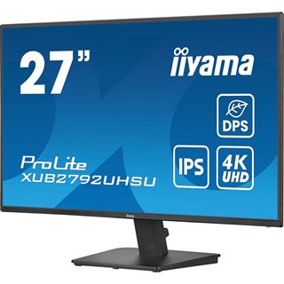 27" (68,58cm) iiyama ProLite XU2792UHSU-B6 schwarz 3840x2160 1x