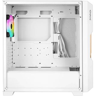 Azza Guardian 520WW Midi Tower ohne Netzteil weiss/braun
