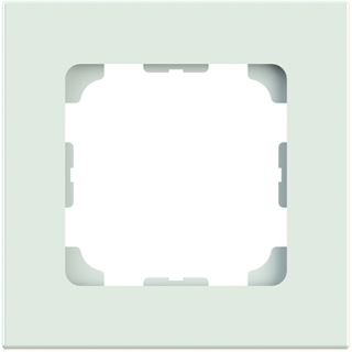Teleg&auml;rtner Abdeckrahmen 1-fach 81x81x9,3mm alpinweiss