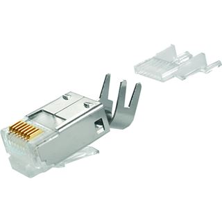 Teleg&auml;rtner RJ45 Stecker geschirmt 0,8 AU