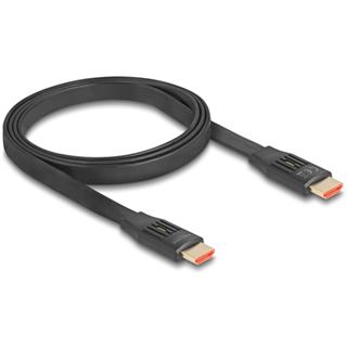 (&euro;8,90*/1m) 1.00m Delock HDMI Anschlusskabel HDMI-Stecker auf