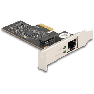 Delock PCI Express x1 Karte zu 1 x RJ45 5 Gigabit LAN RTL8126