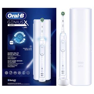 Braun Oral-B Genius X mit Reiseetui, weiß