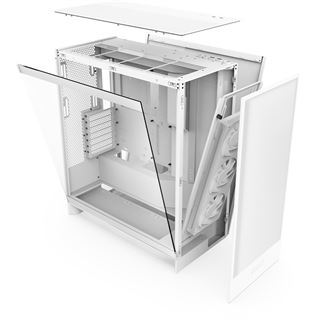 NZXT H7 Flow 2024 Midi Tower ohne Netzteil weiss