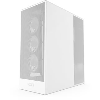 NZXT H7 Flow RGB (2024) Midi Tower ohne Netzteil weiss