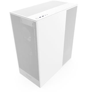 NZXT H7 Flow RGB (2024) Midi Tower ohne Netzteil weiss