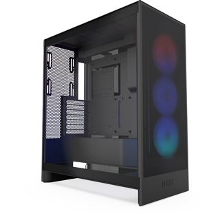 NZXT H7 Flow RGB (2024) Midi Tower ohne Netzteil schwarz