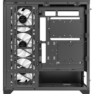Xilence Gleam Midi Tower ohne Netzteil schwarz