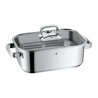 WMF 1741026040 Vitalis Compact Aroma Dampfgarer mit Silikondichtung
