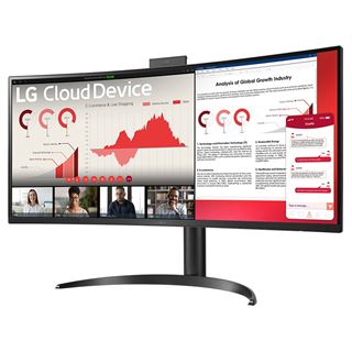 34" (86,36cm) LG Electronics 34CR651W-BP WQHD Curved Intel