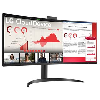 34" (86,36cm) LG Electronics 34CR651W-BP WQHD Curved Intel