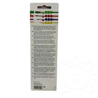 Faber-Castell Pinsel 4er Set mit Softgriffst&uuml;ck BK