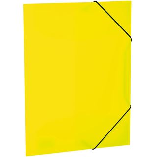 Herma Sammelmappe A4 neon gelb Polypropylen 3St.