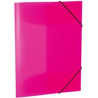 Herma Sammelmappe A4 neon pink Polypropylen 3St.