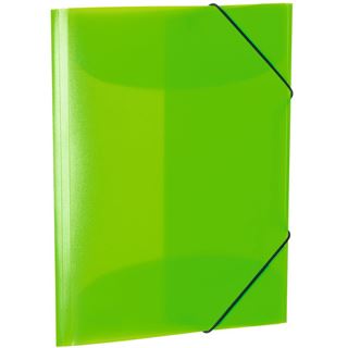 Herma Sammelmappe A4 neon gr&uuml;n Polypropylen 3St.