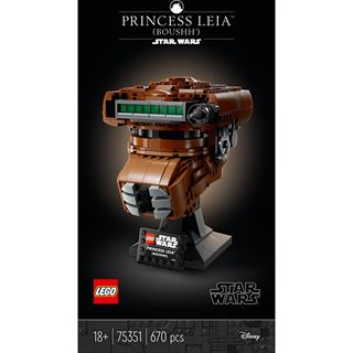 LEGO Star Wars 75351 Prinzessin Leia (Boushh) Helm Modellbausatz