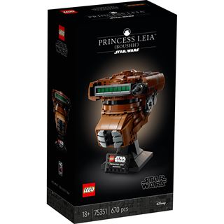 LEGO Star Wars 75351 Prinzessin Leia (Boushh) Helm Modellbausatz