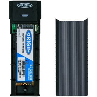 Origin Storage USB-C SINGLE NVME/SATA M.2 (2240/2260/2280) SSD