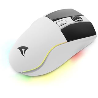 Sharkoon Skiller SGM50W 2.4 GHz und USB weiß/schwarz (kabellos)