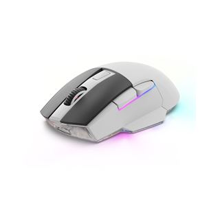Sharkoon Skiller SGM50W 2.4 GHz und USB weiß/schwarz (kabellos)