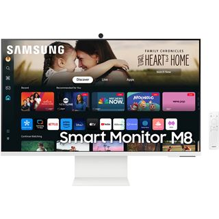 32" (81,28cm) Samsung Smart Monitor M80D Weiß 3840x2160