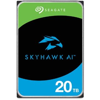 20TB Seagate Surveillance Video Optimized AI Skyhawk HDD SATA 6Gb/s