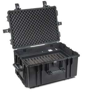 Dicota Ladetrolley für 14 Tablets schwarz