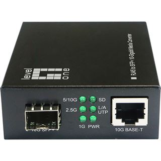 LevelOne Konverter GVT-2051 10GBit>RJ45 to SFP+ sw