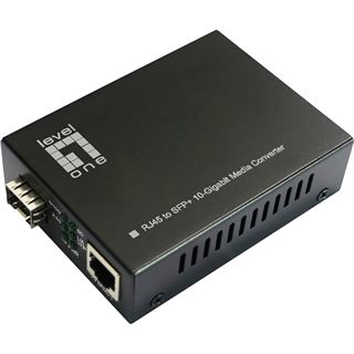 LevelOne Konverter GVT-2051 10GBit>RJ45 to SFP+ sw