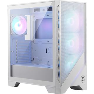 MSI MAG Forge 320R Airflow Midi Tower ohne Netzteil weiss