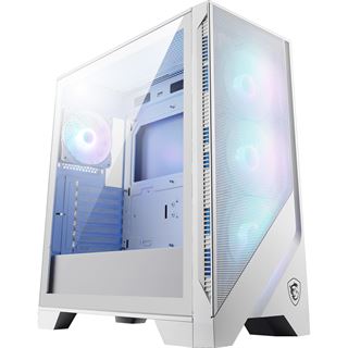 MSI MAG Forge 320R Airflow Midi Tower ohne Netzteil weiss