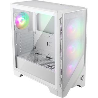 MSI MAG Forge 320R Airflow Midi Tower ohne Netzteil weiss