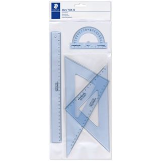 Staedtler Zeichendreieck 26cm 60/30 Gr. tr.bl