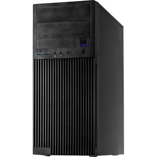 Inter-Tech IT-2815 Linear Midi Tower ohne Netzteil schwarz