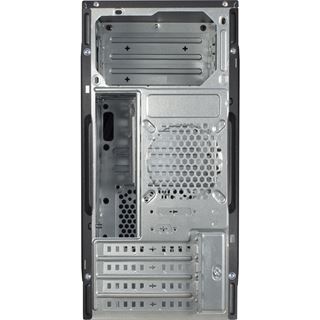 Inter-Tech IT-6521 Straight Mini Tower ohne Netzteil schwarz