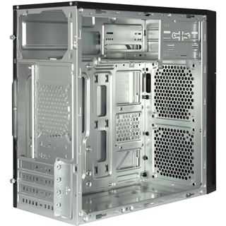 Inter-Tech IT-6521 Straight Mini Tower ohne Netzteil schwarz