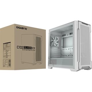 Gigabyte C102GI PC Case Full-Size Tempered Glass Side Panel With