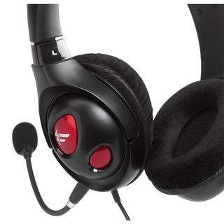 Creative Fatal1Ty Pro Gaming Headset schwarz/rot