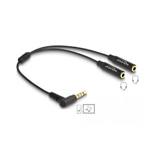 Delock Audio Splitter Klinkenstecker 3,5mm > 2x Klinkenbuchse